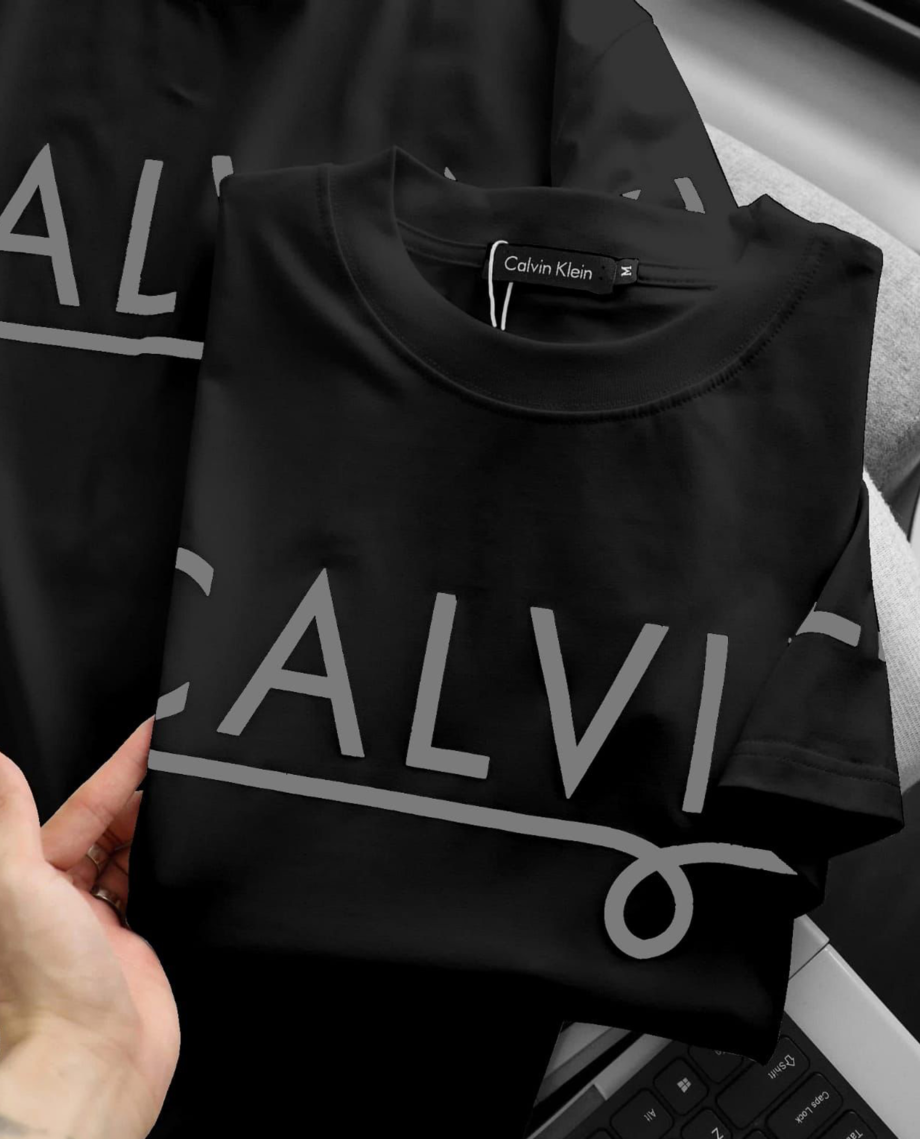 Calvin T Shirt Black