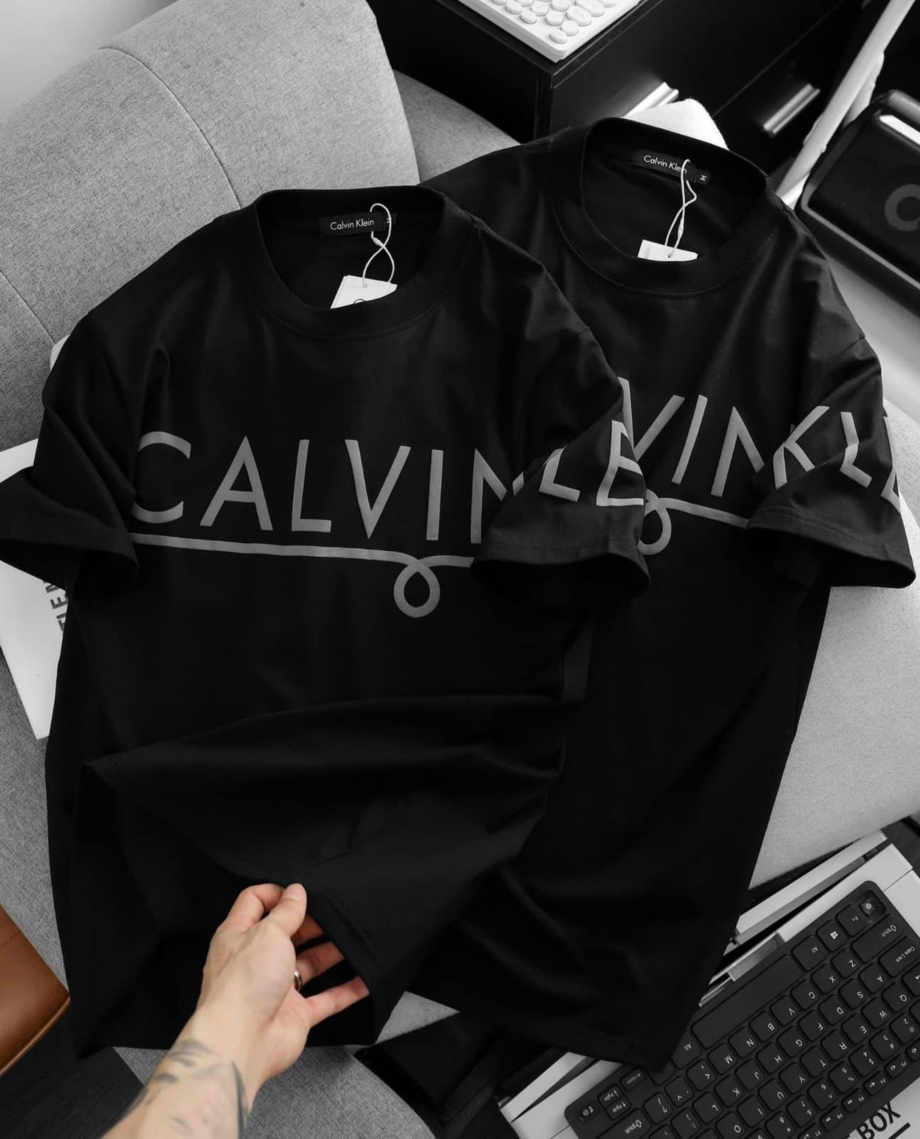 Calvin T Shirt Black