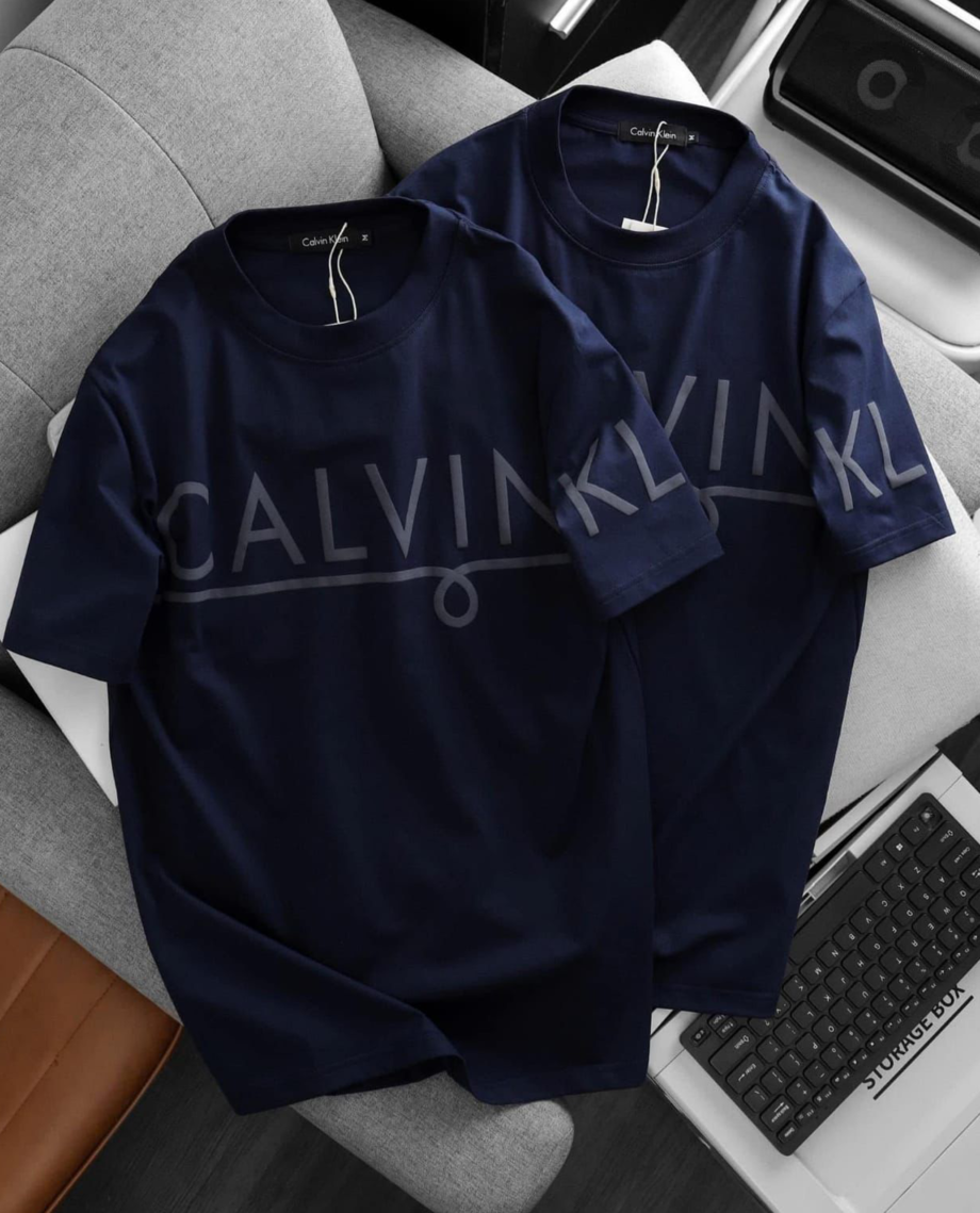 Calvin T Shirt Blue